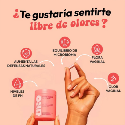 🔥Uro Probiótico Vaginal - Equilibrio Femenino🔥