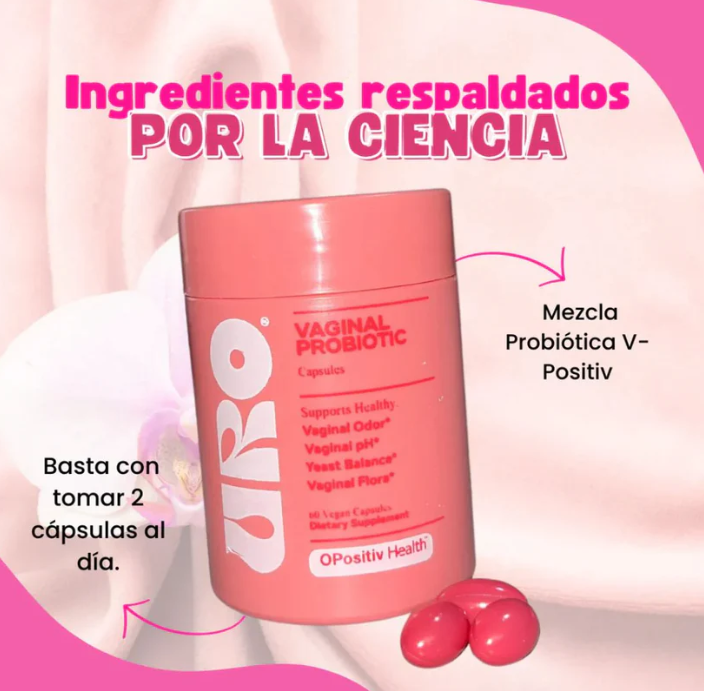 🔥Uro Probiótico Vaginal - Equilibrio Femenino🔥