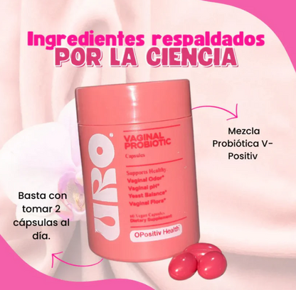 🔥Uro Probiótico Vaginal - Equilibrio Femenino🔥