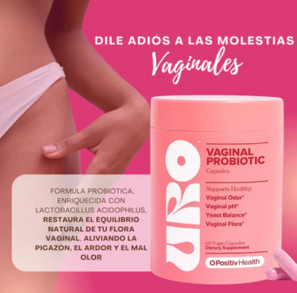 🔥Uro Probiótico Vaginal - Equilibrio Femenino🔥